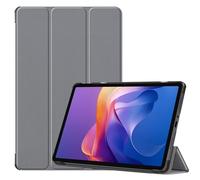 YRH para Funda Redmi Pad 2 11 Pulgadas 2025, Ultra Slim Leather Stand Cover para Tablet Xiaomi Redmi Pad 2 4G (Gris)