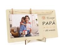Yritioa Regalo Padre,Regalo Papa Personalizado,Regalos Originales Para Papa,Regalos Cumpleaños Padre Navidad,Cuadros Personalizados Con Foto