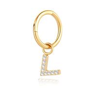 Yrogcu 16G, 18G, 20G, 6 mm, 7 mm, 8 mm, 10 mm, acero inoxidable en forma de L, bisagra para tabique, nariz, aro, aro: anillo segmentado para labio, ojo, daith, rook, cartílago, tragus, caracola