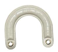 YROHGKPN 1 asa de bolsillo curvada de poliuretano cómoda y práctica como reemplazo para una fácil instalación para el uso diario y para viajes. Mango curvado para bolso, Bee White