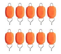 YROHGKPN 10 carretes de pesca para pesca de baitcasting, soporte portátil, tapones de sujeción fáciles de usar, tapones portátiles