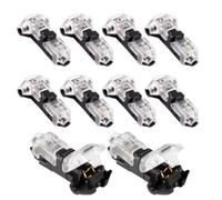 YROHGKPN 10 Uds 2 Pin Auto Conectores de alambre enchufable Auto Camión Empalme Rápido Cable Eléctrico Terminales de Crimpado Cable Automotor