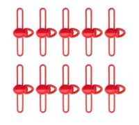 YROHGKPN 10 unids pesca señuelos gancho de seguridad de silicona magnético barra keeper accesorios accesorios senderismo herramienta