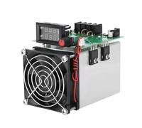 YROHGKPN 100 W/250 W Módulo de carga de potencia electrónica Medidor para pruebas de envejecimiento, voltaje constante preciso, medidor de carga de corriente, ajuste preciso