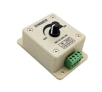 YROHGKPN 12-24V 8A Lampe Drehdimmer EIN Aus Schalter Geschwindigkeitsregler LED Stufenloser Dimmschalter Ersatz Reparatur LED Drehdimmerschalter