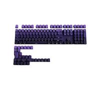 YROHGKPN 133 Teclas Graduación Teclas Keycap Dye Sub Tapas de Teclado Mecánico para 6 25U Teclados Accesorios Gaming Tapa Minimalista