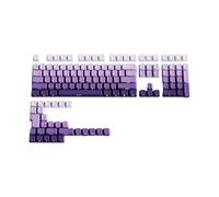 YROHGKPN 133 Teclas Graduación Teclas Keycap Dye Sub Tapas de Teclado Mecánico para 6 25U Teclados Accesorios Gaming Tapa Minimalista