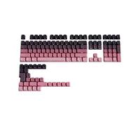 YROHGKPN 133 Teclas Graduación Teclas Keycap Dye Sub Tapas de Teclado Mecánico para 6 25U Teclados Accesorios Gaming Tapa Minimalista