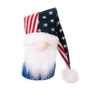 YROHGKPN 2 piezas Independence Day Star Long Hat Desktop Holiday Birthday Festival Decoración para Restaurante Comedor Independencia Día Decoraciones al aire libre