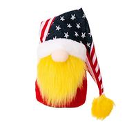 YROHGKPN 2 piezas Independence Day Star Long Hat Desktop Holiday Birthday Festival Decoración para Restaurante Comedor Independencia Día Decoraciones al aire libre