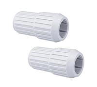 YROHGKPN 2 Uds varilla telescópica común portátil piscina limpieza parte enchufe natación telescopio conector telescópico varilla telescópica