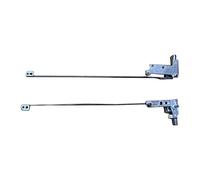 YROHGKPN 2 unids/set laptop LCD soporte bisagras kit adecuado para 1427 1428 reemplazo pantalla bisagra R & L reparación repuesto portátil LCD montaje bisagras kit