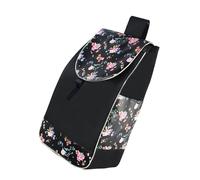 YROHGKPN 21 65 X 11 81 X 7 84 pulgadas Carro de la compra Bolsas/Trolley Bolsa de Repuesto Oxford Tela Impermeable Bolsas de Almacenamiento para Marco de Metal Trolley Bolsa de Repuesto, Luxury Black