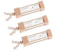 YROHGKPN 3 colgantes sueltos de memoria para mascotas pérdida de tristeza cremación collares para cenizas collar recordatorio