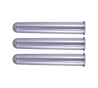 YROHGKPN 3 jarrones de tubo de ensayo acrílico transparente para estación de propagación de plantas, hidroponía/flores para el hogar, oficina, decoración de escritorio, exhibición de flores acrílicas