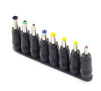 YROHGKPN 5 5 x 2 1 mm para ordenador portátil cargador de alimentación adaptador de alimentación consejos enchufe a 8 conectores para portátil portátil enchufe enchufe