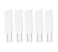 YROHGKPN 5 piezas prácticas regletas de enchufes diseños de abrazaderas para una fácil instalación en hogares y oficinas, uso diario, para ordenar en el escritorio