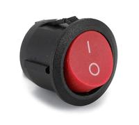 YROHGKPN 5 unidades 250 V 125 V barco redondo marina interruptor basculante 2 pines 2 posiciones Rockers Power Button para electrodomésticos