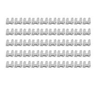 YROHGKPN 50 piezas/set placa de tierra fotovoltaica solar deflector junta panel abrazadera clip clip para ordenador bomba de piscina eléctrica cajas de metal arandela espaciador