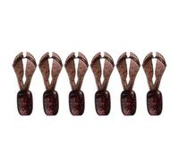 YROHGKPN 6 piezas de sal reforzada señuelo de goma artificial con color camuflaje y movimientos naturales para pesca de agua dulce con trastornos de cola larga