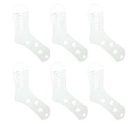 YROHGKPN 6 soportes para calcetines de punto de madera, prácticos bloqueadores ajustables para uso doméstico, talla única, como se describe