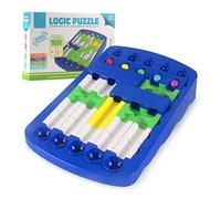 YROHGKPN 7, x 11, 81 x 2, 36 pulgadas mesa para juguetes de juguete, escena de rompecabezas realista, juego de pistas de carreras de rompecabezas portátil para juguetes creativos de cuentas de ki