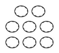 YROHGKPN 8 Uds. Bicicleta Soporte de Pedalier Arandela de Aluminio Volantes Espaciadores Bicicletas Espaciador Bajo Sellos Bicicletas Reemplazo