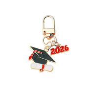 YROHGKPN Académico Rendimiento Llavero Recubrimiento Materiales de Aleación Recuerdo Para Futuros Graduados Graduados Regalo Llavero, a, Talla única