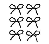 YROHGKPN Accesorio único hecho a mano con lazos, bisutería, pulsera de abalorios, colgantes de lazos, adecuado para diferentes ocasiones, talla única, como se describe