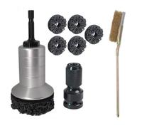 YROHGKPN Acción Automotriz Pulido Herramienta Con Protección ABS Para La Eliminación Eficiente De Pintura Del Rotor Y La Suciedad. ABS Carcasa Bujes Rueda Herramienta de Mantenimiento