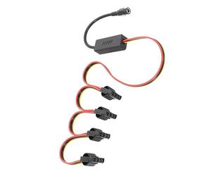 YROHGKPN Adaptador de 4 pines a 5525 cable de alimentación, discos duros, regulador de voltaje Step Down, repuesto para PC de escritorio