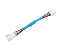 YROHGKPN Adaptador de cable para ventilador de CPU de 4 pines, alargador de ventilador de ordenador, conectores de cable de alimentación, accesorios de repuesto, accesorios de refrigeración