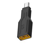 YROHGKPN Adaptador de carga rápida XT60 macho a tipo C macho de alta eficiencia para una transferencia de energía eficiente en adaptadores de carga de viaje para modelos de aviones y barcos