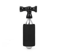 YROHGKPN Adaptador de inflación de CO2 para bicicleta de carretera, cabezales de repuesto, boquilla de inflación rápida, accesorios para bombas de aire con manga aislada