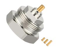 YROHGKPN Adaptador de válvula de radiador de cobre, rápido de instalar, con rosca de latón para calentadores Oventrop clásicos y termostatos modernos