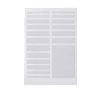 YROHGKPN Ajustador de tamaño de anillo transparente, útil y cómodo, protección invisible para todos los anillos, talla única, como se describe