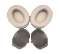 YROHGKPN Almohadillas cómodas de piel de oveja con ajuste de sonido preciso para auriculares WH1000XM3, juego de orejeras, almohadillas de cuero