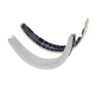 YROHGKPN Almohadillas de cuero de lujo para auriculares con cancelación de ruido Peso ligero, ajuste de apoyo almohadillas de piel de oveja de alta calidad Reemplazo de cuero lujoso almohadillas para