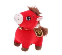 YROHGKPN Año del caballo, signo del zodiaco, juguete de peluche, felicidad y prosperidad para la decoración del hogar, simboliza el signo del zodiaco, peluches suaves