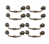 YROHGKPN Asas de bronce chinas tradicionales de 86 mm, forma ergonómica, agarre cómodo, adecuado para múltiples usos en habitaciones