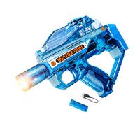 YROHGKPN Aspersor de agua juguete para niños con fuego continuo automático y efecto de luz LED para actividades de combate, juguete para aspersores intermitentes al aire libre