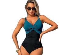 YROHGKPN Bañador deportivo resistente al cloro para uso en la piscina que mantiene el brillo de los colores para que no se exponga con el tiempo. Traje de baño ajustado