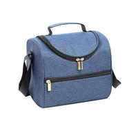 YROHGKPN Bolsa de almuerzo gris moderna portátil con aislamiento, adecuada para el trabajo, la escuela y actividades al aire libre, bolsa térmica de picnic