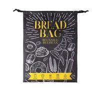 YROHGKPN Bolsa de pan de lana de abeja de gran capacidad, materiales de grado alimenticio, compatible con rollos de masa madre, bolsa de conservación de pan