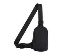 YROHGKPN Bolsillo en el pecho transpirable, compacto, almacenamiento multifuncional, correa cómoda para senderismo, gimnasio, embalaje profesional, Negro