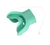 YROHGKPN Boquilla flexible de silicona para tubo de respiración, cubiertas coloridas suaves para una respiración cómoda bajo el agua, cómodo snorkel