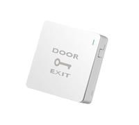 YROHGKPN Botón de control de acceso instalado con tornillo, función automática rápida, alta compatibilidad, plástico ignífugo para sistemas de acceso, interruptor de acceso al aire libre