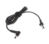 YROHGKPN Cable adaptador de fuente de alimentación con conector de 5,5 x 2,5 mm, cable de 1,8 m, 22 AWG para laptop, cable conector de alimentación