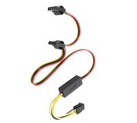 YROHGKPN Cable de alimentación de 6 pines a 4 pines para discos duros de 12 V a 5 V Step Down voltajes Cable regulador de repuesto para reparación de computadoras esenciales