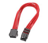 YROHGKPN Cable de alimentación para CPU de 8 pines, tarjeta gráfica modular de 8 pines hembra a 8 pines (4+4), trenzado de 30 cm, velocidad de transferencia de datos rápida